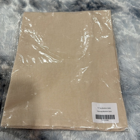 LINGE PARTICULIER
100% LINEN PILLOW CASE made in FRANCE - SAND
COLOR - Picture 8 of 8